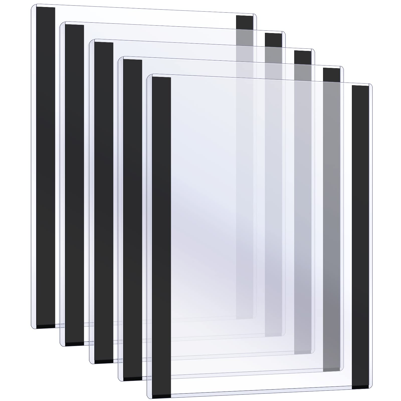 Amazon.com : 5 Pcs Magnetic Sign Holder 8.5'' x 11'' Self Adhesive